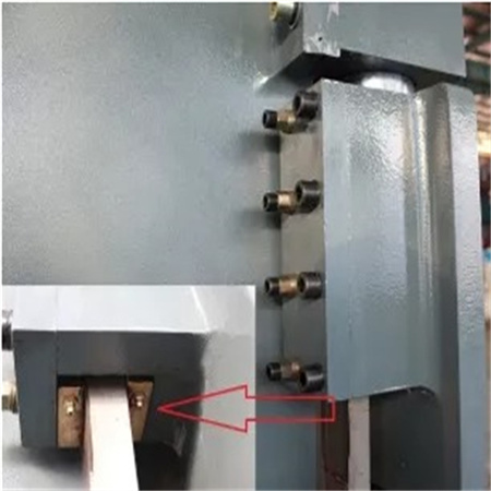 Navpična zavorna zavorna zavora elektro-hidravlične CNC stiskalnice z visoko kakovostjo