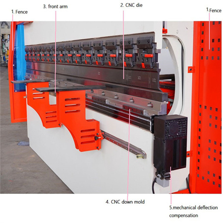 3M vodilni cnc stroj za zlaganje kovin / hidravlična zavora za stiskanje pločevine s kovinsko ploščo