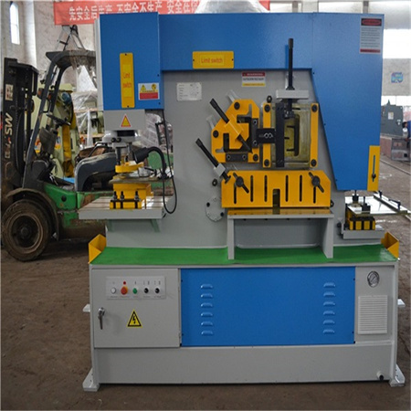 APEC CNC Široko uporabljen hidravlični stroj za obdelavo železa, stroj za prebijanje in striženje hidravlični stroj za rezanje jeklenih palic