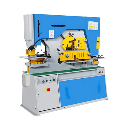Izdelava CNC Ironworker stroja za prebijanje in striženje za prodajo na Kitajskem stroj za hidravlično stiskanje kovinskih izdelkov