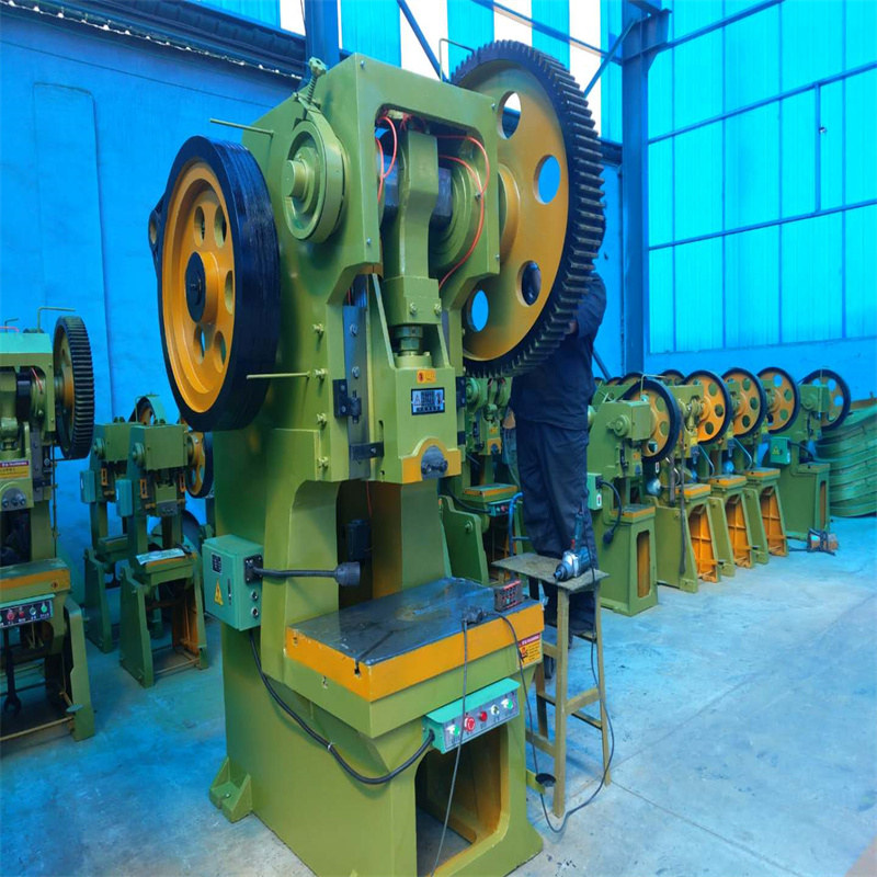 Mehanska močna stiskalnica serije J23 250 do 10 ton za prebijanje kovinskih lukenj