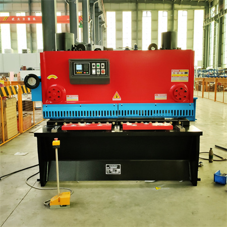 QC12K CNC hidravlični strižni stroj za giljotinsko rezanje pločevine dolžine 6m in debeline 8mm