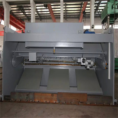 Nc hidravlični strižni stroj QC12Y-4x2500 mm s strojem za striženje z vrtljivim žarkom