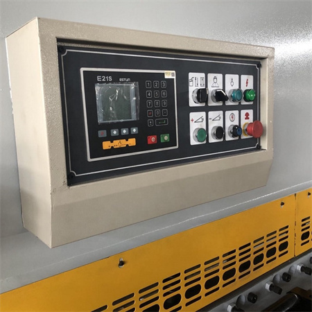 Qc12y-16x6000 mm hidravlični giljotinski strižni stroj za rezanje pločevine iz nerjavnega jekla E21/E22 v dobrem stanju