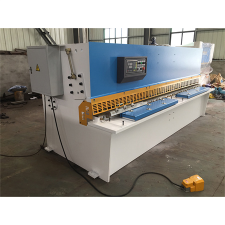 rabljen CNC avtomatski ročni električni hidravlični mehanski giljotinski stroj za striženje jeklene pločevine cena