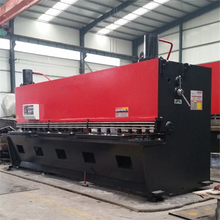 Ročni strižni stroji za rezanje kovin CNC hidravlični kotni strižni stroj za rezanje železa
